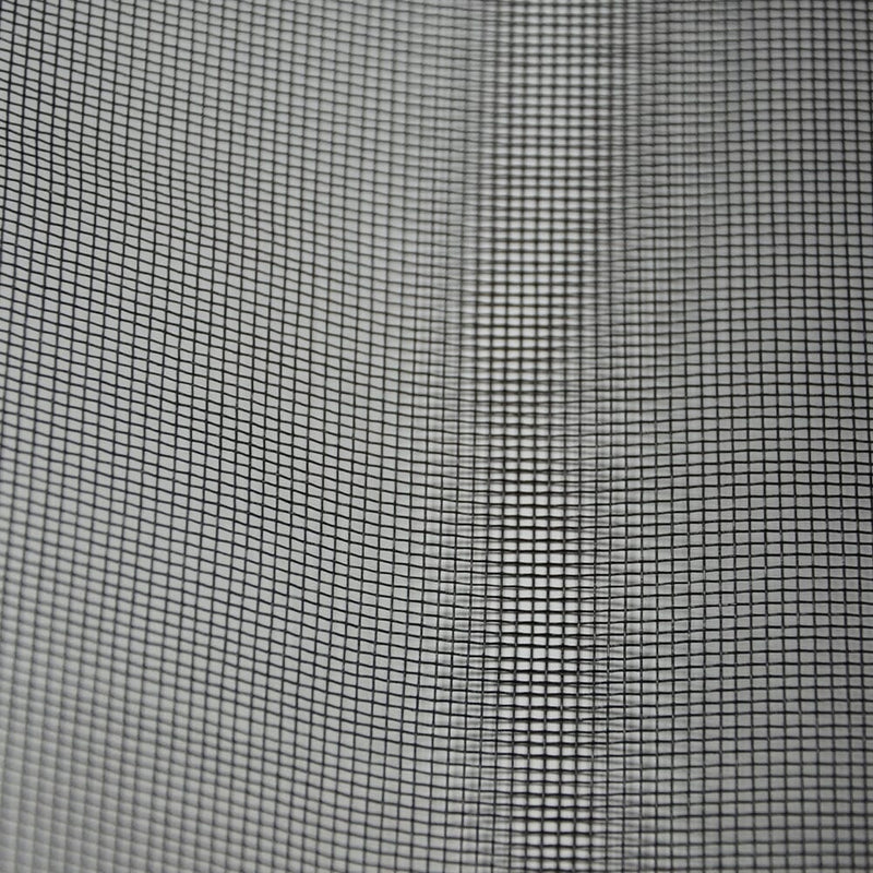 Spannrahmennetzgitter 1,6m Gitterbreite in Schwarz - Fenstergigant