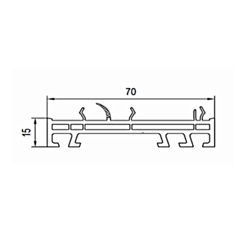 Aluplast Blendrahmen Verbreiterung 70/15 140209