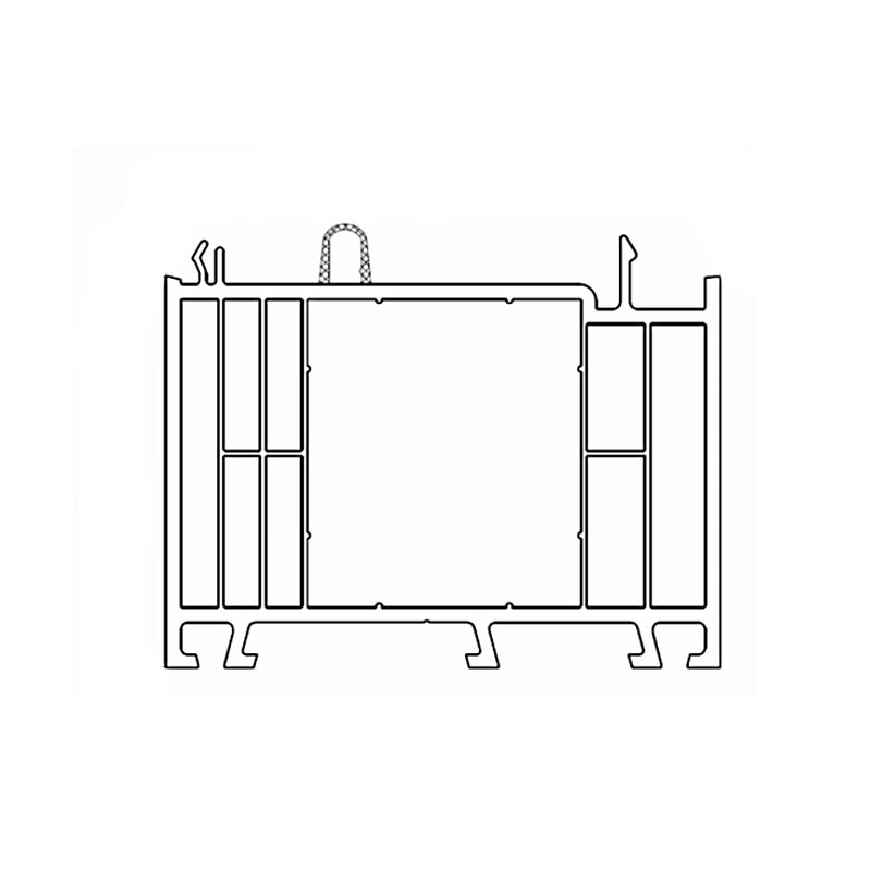 Aluplast Blendrahmen Verbreiterung 85/60 180203