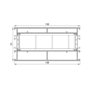 Aluprof ALU Blendrahmen Verbreiterung 528667 für MB-86N 77/138