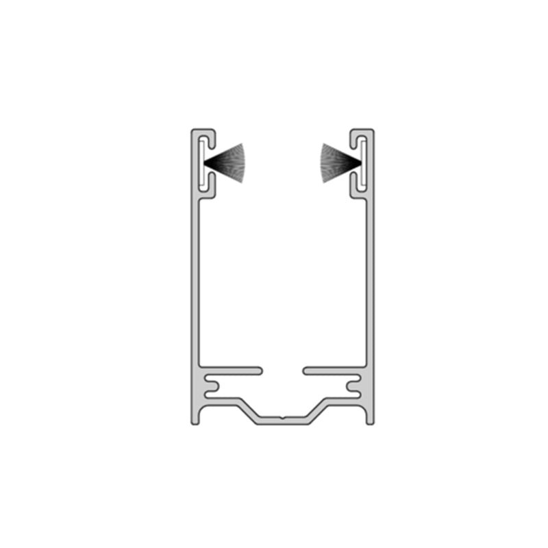 Aluprof Aluminium Führungsschiene PU45/20/S