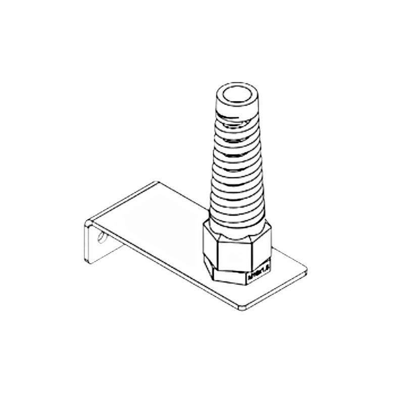 Aluprof Haltewinkel für Spiralkabel