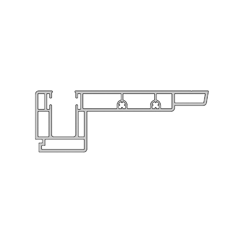 Aluprof Rollladen PVC-Mini Führungsschiene PPRA/12