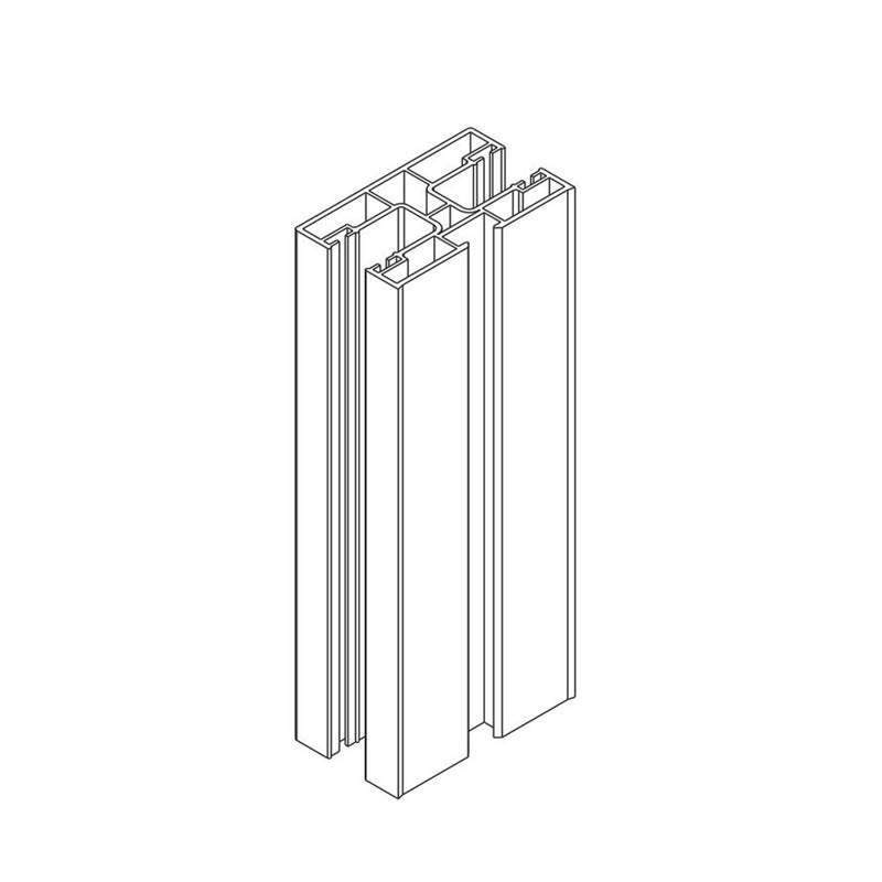 BeClever PVC Mini Doppelführungsschiene CBPG02