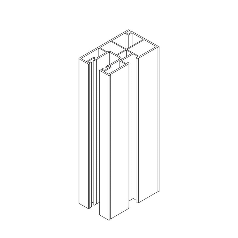 BeClever PVC Mini Einzelführungsschiene CBPG08