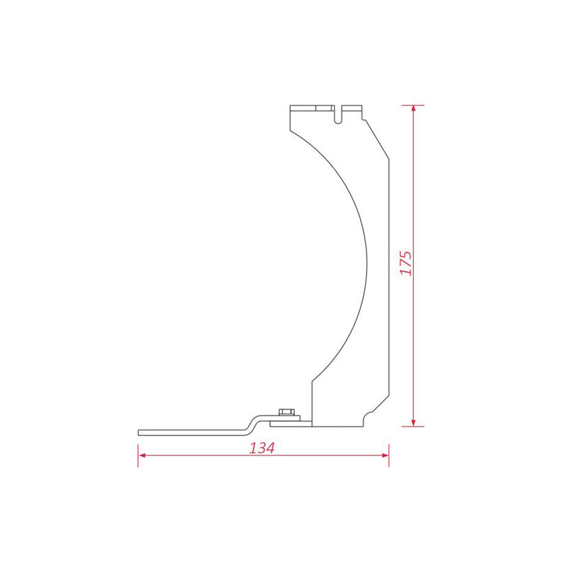 BeClever Statikkonsole 205x215 CBAR22