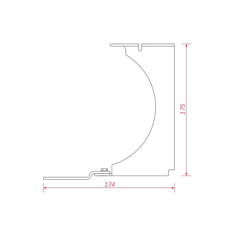 BeClever Statikkonsole 205x255 CBAR23