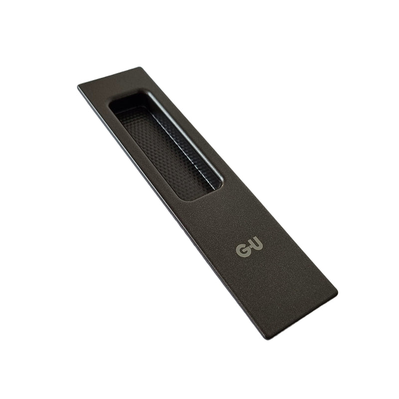 GU HS Griffmuschel Eckig Bautiefe 11mm Dunkelbronze 29992