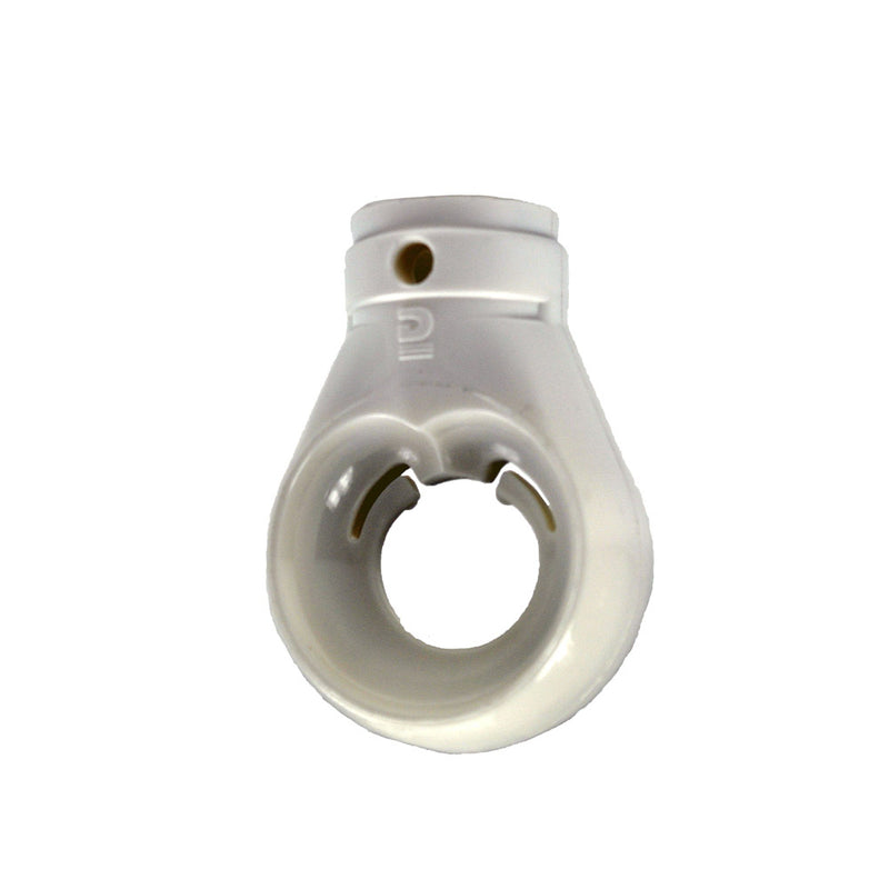 Geiger Kugelöse Markisenöse Ø10mm rund QB4mm 6kant Weiss
