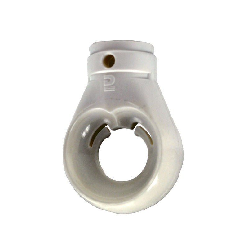 Geiger Kugelöse Markisenöse Ø12mm rund QB4mm Weiss