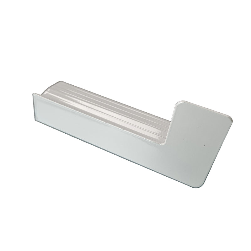 Gutmann Alu-Bordstück B404 130mm 592374 Weiss RAL9016 Rechts
