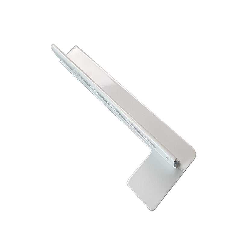Gutmann Alu-Bordstück B404 165mm 592374 Weiss RAL9016 Links