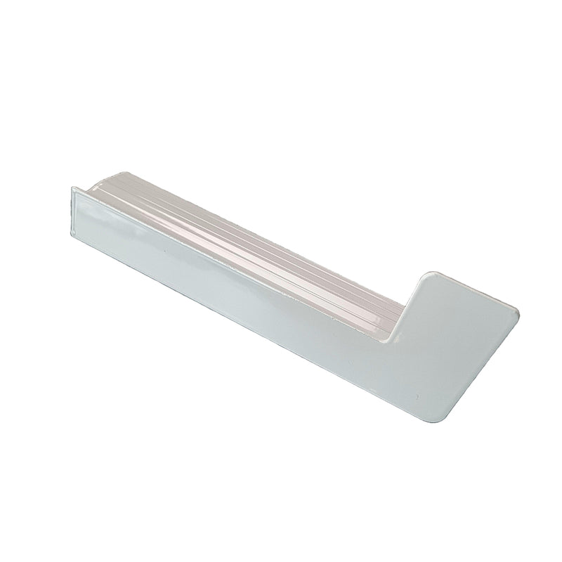 Gutmann Alu-Bordstück B404 165mm 592374 Weiss RAL9016 Links
