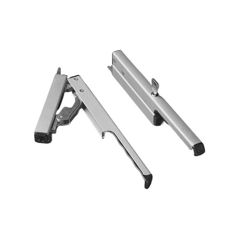 Hautau Primat FL190 Handhebel abschließbar einzeln Silber EV1 171050