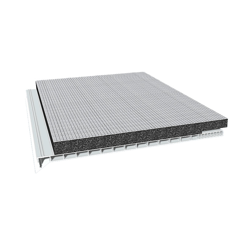 MK PVC Revisionsklappe mit Dämmung für PVC Rollladen 300mm