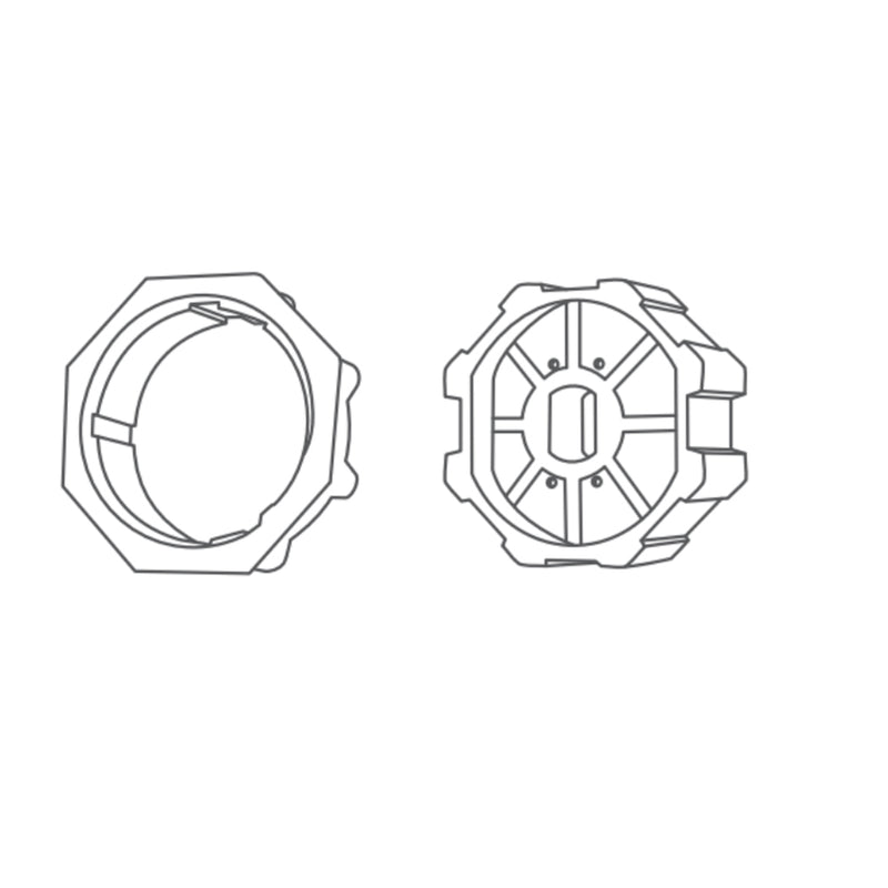 Portos Adapterset 8-kant SW60