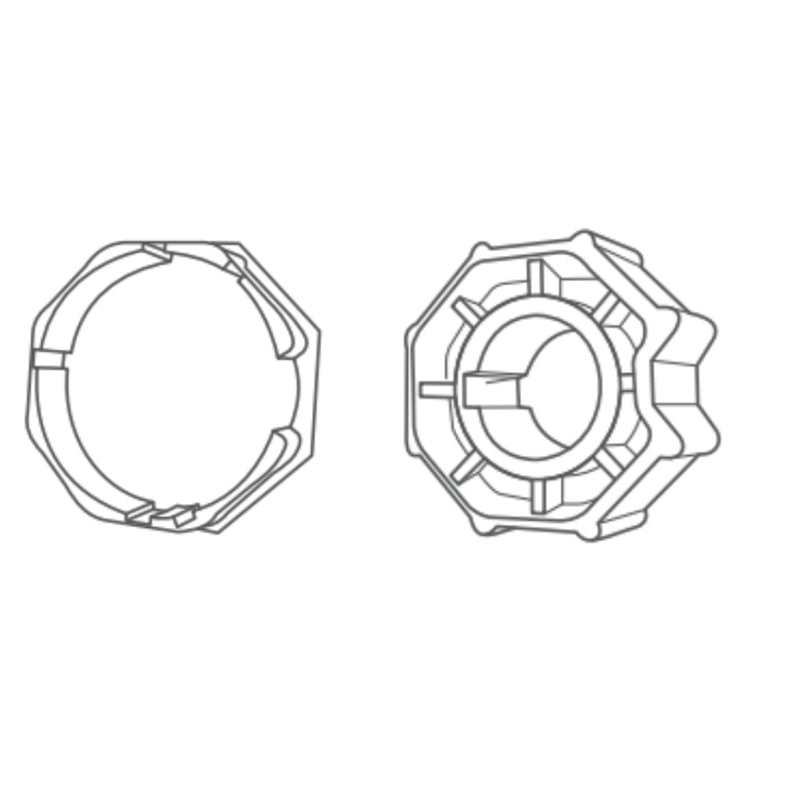 Portos Adapterset 8-kant SW70