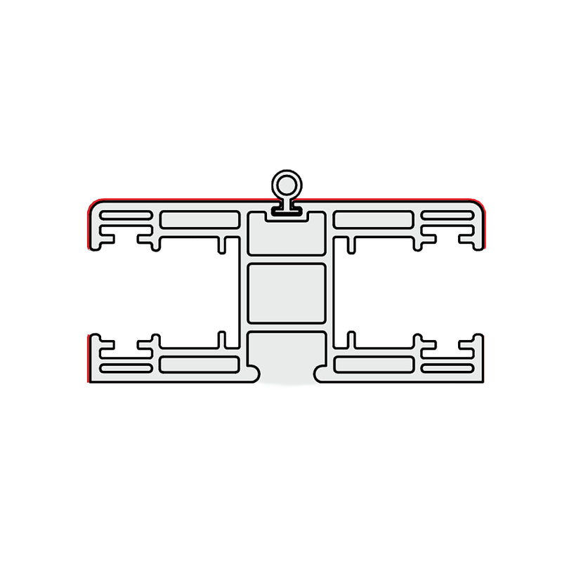 Portos PVC Führungsschiene NPR-030 60/28/13 mm