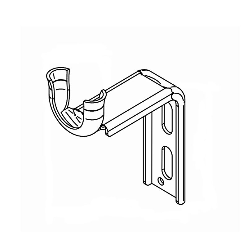 Portos Rollladen Kugellagerhalter gekröpft für Fertigkasten 90mm