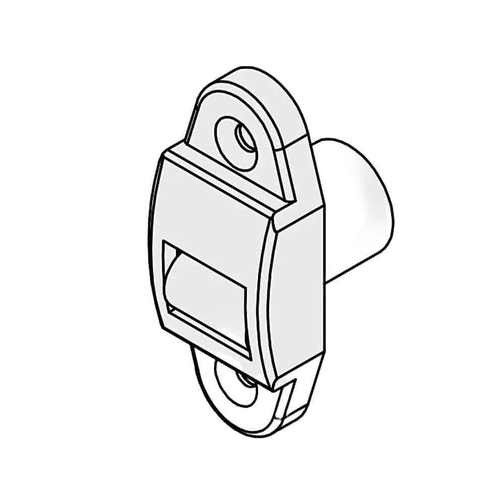 Portos Steckleitrolle mit Bürste 14mm