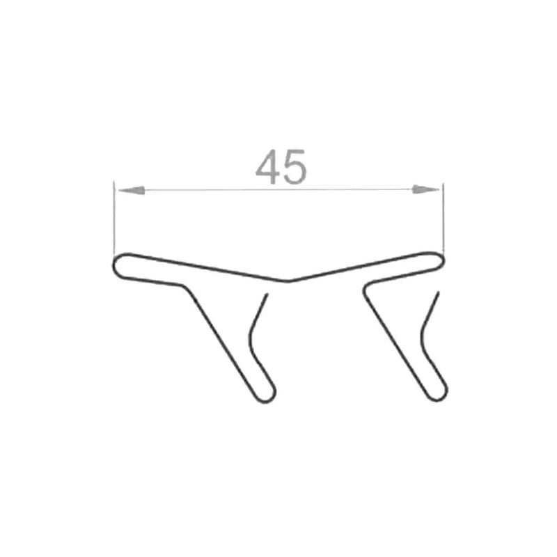 Rolladen Seitliche Arretierung für Rolladenpanzer APA 37-PCV