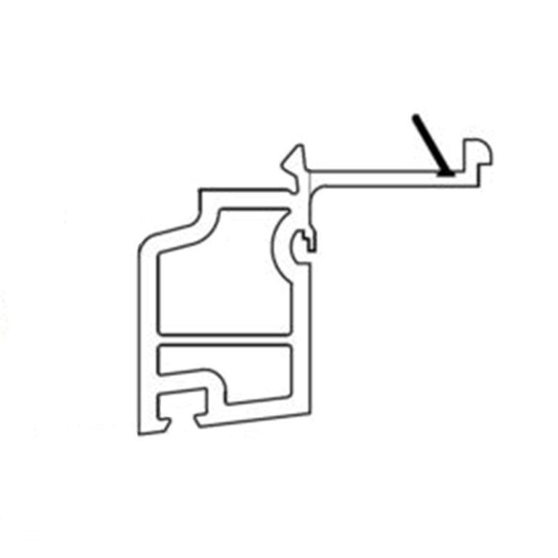 Salamander Fensterbankanschlussprofil Sohlbankprofil 30/21 416133