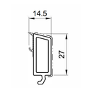 Salamander Kunststoff Glasleiste GP8480