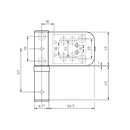 Simonswerk Siku 3D Band Ausf. K 4140 Verkehrsweiß RAL9016