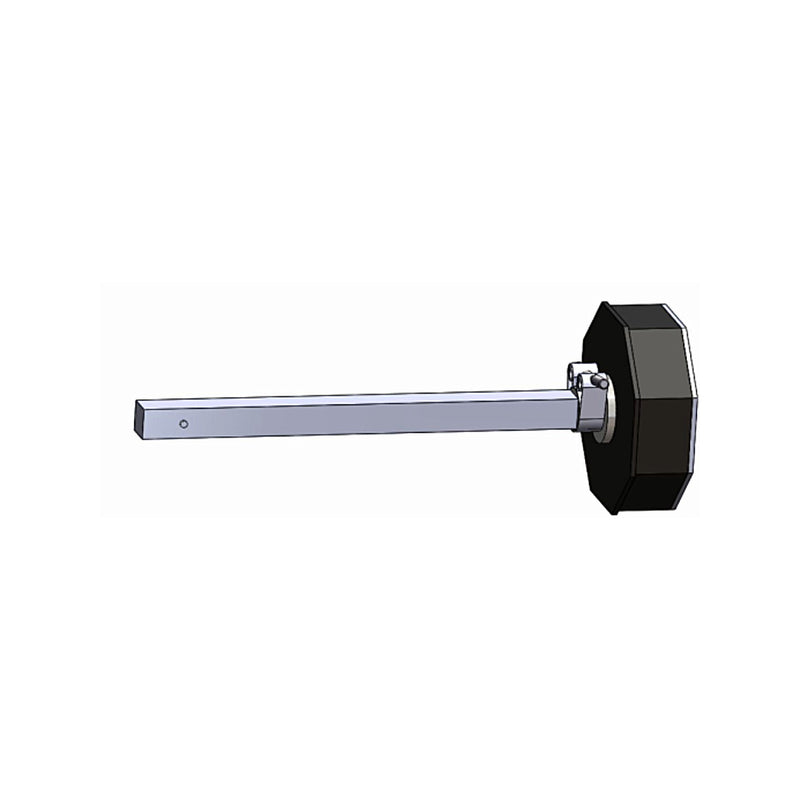 Timmer verstellbarer Adapter 125er Achtkant auf 18/18 mm (inaktiv)