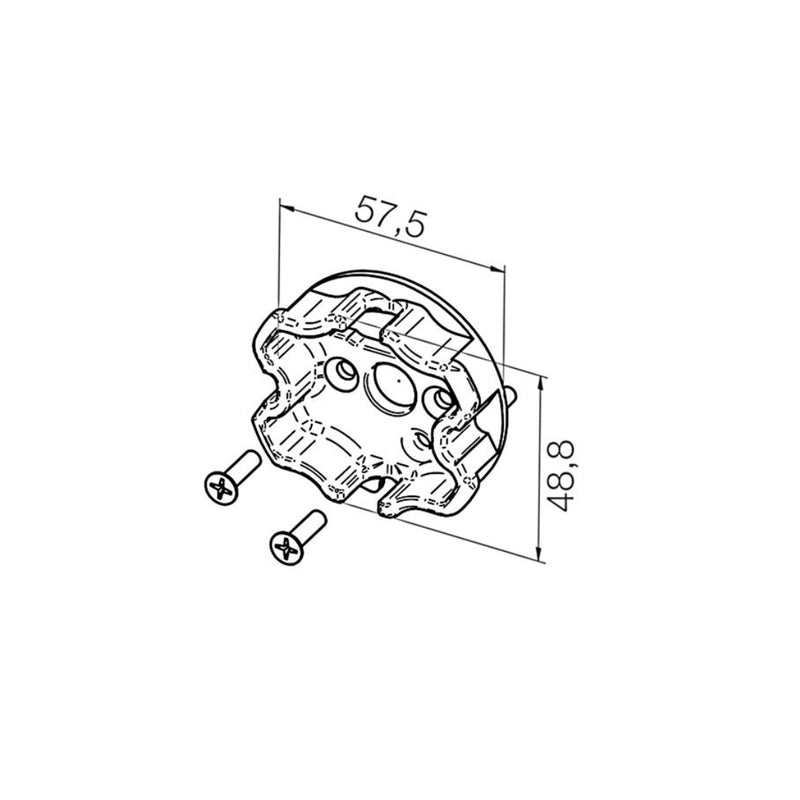 Elero Adapterplatte RevoLine M SH