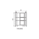 Veka Blendrahmen Verbreiterung 82/100 114.043