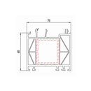 Aluplast Fenster Aluplast Blendrahmen Verbreiterung 70/60 140207