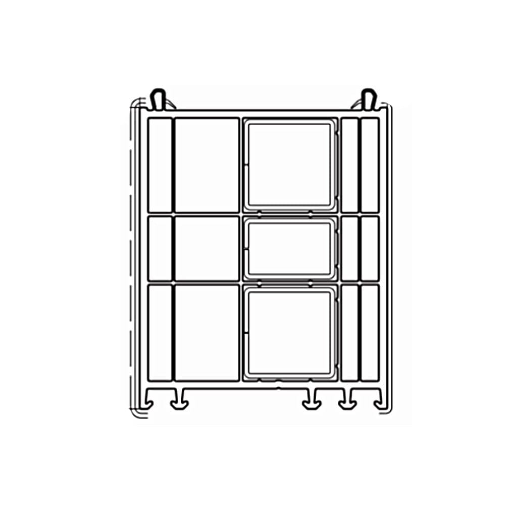 Aluplast Fenster Weiss (ähnlich RAL9016) / 100cm Veka Blendrahmen Verbreiterung 82/100 114.043