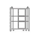 Aluplast Fenster Weiss (ähnlich RAL9016) / 100cm Veka Blendrahmen Verbreiterung 82/100 114.043