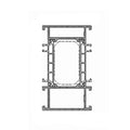 Aluprof Fenster Weiss (ähnlich RAL9016) / 100cm Aluprof ALU Blendrahmen Verbreiterung  528602 für MB-86N 77/44,5