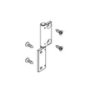 Aluprof Insektenschutz Aluprof Aluminiumscharnier ohne Feder Rechts