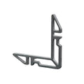 Aluprof Insektenschutz Aluprof Eckverbinder aus Aluminium 79x79x10mm