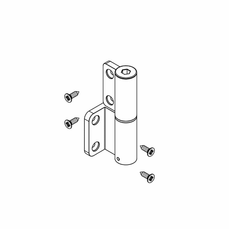 Aluprof Insektenschutz Weiß Aluprof Fliegengitter Selbstschließendes Scharnier Links