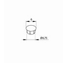 Aluprof Plissee Aluprof Plissee Abdeckknöpfe Blende ZP5