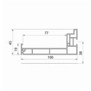 Aluprof Raffstore Aluprof Adapter für RA Führungsschiene APPRA45