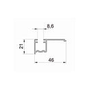 Aluprof Raffstore Aluprof ALU Fassaden Jalousie Führungsschiene PPF