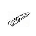Aluprof Raffstore Grau Aluprof Raffstore PVC Führungsnippel C80