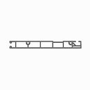 Aluprof Rolladen 100 mm / 100cm / Weiß Aluprof Revisionsklappe Kastendeckel PSRD 100, 125