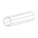 Aluprof Rolladen 100cm Aluprof Stahlwelle Achtkant SW Ø102 x 2,5mm
