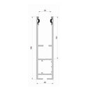 Aluprof Rolladen Aluprof ALU Führungsschiene PP150Z/G