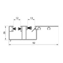 Aluprof Rolladen Aluprof ALU Führungsschiene PPMARA/12