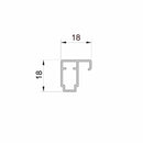 Aluprof Rolladen Aluprof ALU Führungsschiene PPSRS/P