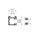 Aluprof Rolladen Aluprof ALU Führungsschiene PPSZF/2