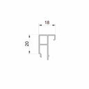 Aluprof Rolladen Aluprof ALU Führungsschiene PPZSRS/P