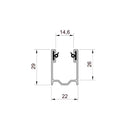 Aluprof Rolladen Aluprof ALU Führungsschiene PU29/G